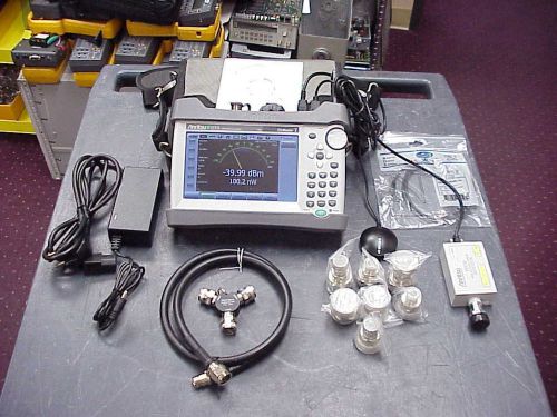 ANRITSU S331L SITEMASTER TEST SET 2MHZ-4GHZ FREQ RANGE- TESTED-CALIBRATED