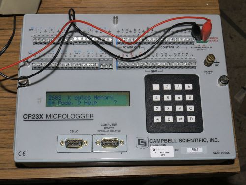 Campbell Scientific CR23X Micrologger data logger