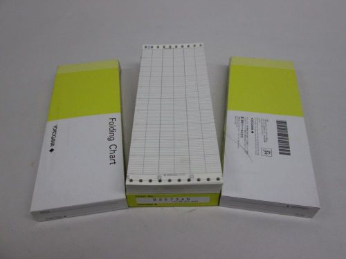 LOT 3 NEW YOKOGAWA B9573AN FOLDING CHART PAPER D281693