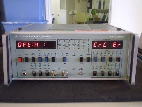 SCIENTIFIC ATLANTA 4654A ERROR RATE ANALYZER