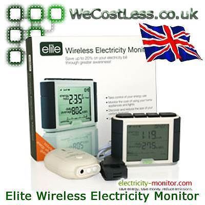 EFERGY ELITE WIRELESS HOME ENERGY ELECTRICITY POWER MONITOR