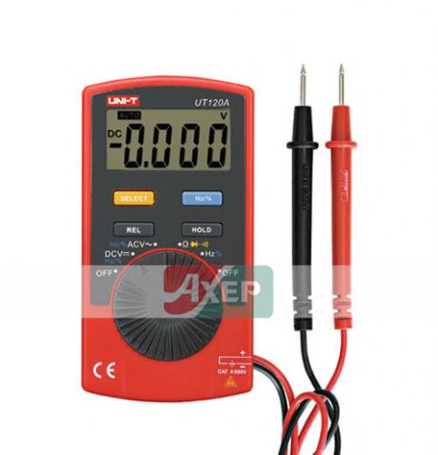 Mini pocket size type digital ut-120a multimeter tester ac/dc 600v for sale