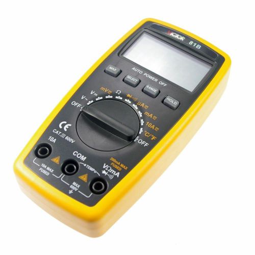 LCD Display  Ohmmeter AC DC Testing VICTOR 81B 3 1/2 Digital Multimeter