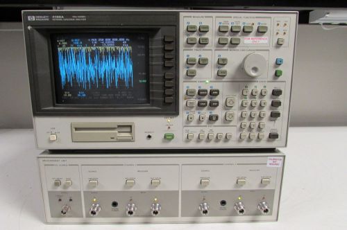 Agilent/Keysight 4195A, network/spectrum analyzer, opt 001