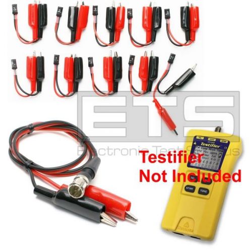 Test-Um JDSU Testifier TP350 TP315 2 Wire Identifer Mapper ID Set Clip 1-10