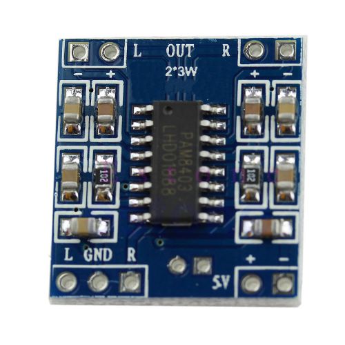 5V 2 Channels DC 3W Digital Power D Audio Amplifier Board Amplifier Module New