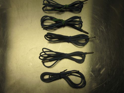 5 Telect 4ft Single Bantam Cables Plug 040-1000-004