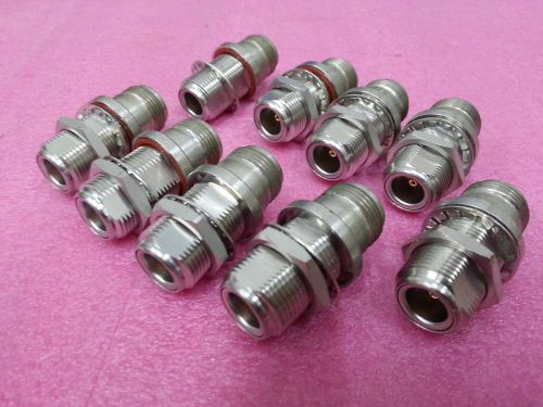 9pcs of SUHNER 75 Connectors