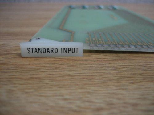 HP MODEL 06940-60031 STANDARD INPUT CARD FOR 6940B MULTIPROGRAMMER