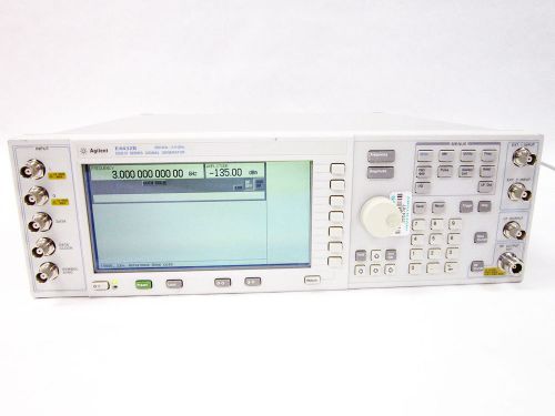 HP AGILENT KEYSIGHT E4432B 3.0 GHz SIGNAL GENERATOR 1E5 202 UN8 UN9 UNA UND