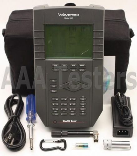 Wavetek jdsu 3srv catv reverse sweep meter 3sr w/ reverse sweep digital options for sale