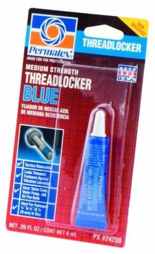 Permatex 24200 medium strength threadlocker blue, 6 ml for sale