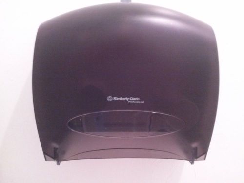 Kimberly-Clark Professional Jumbo Roll Tissue Dispenser With Stub Roll (Black)