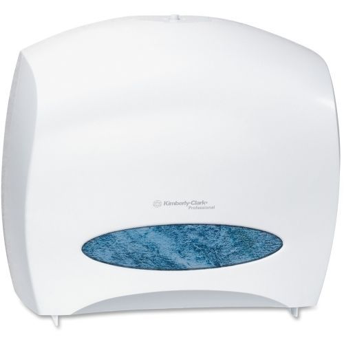 KIM09508 Tissue Dispenser, Jumbo, 13-4/5&#034;x16&#034;x5-3/4&#034;, Pearl White