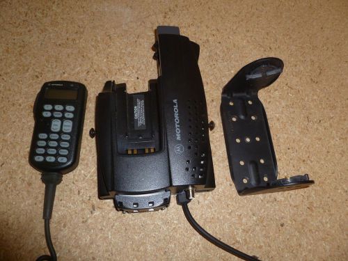 Motorola NTN8560F Convertacom XTS MTP Vehicular Adapter w PLN7737B Control Mic b