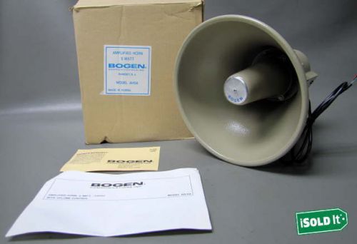 NEW BOGEN COMMUNICATIONS MODEL AH-5A AMPLIFIED HORN LOUD SPEAKER 5 WATT KOREA