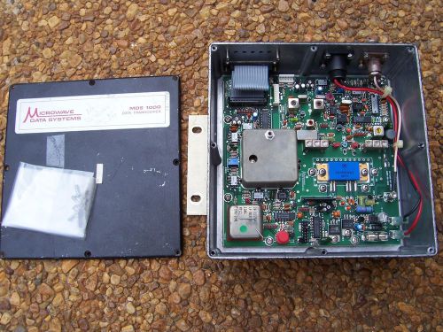 Microwave base data transceiver mds 1000 1988 remote data e5m5ll1084 for sale