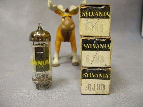 Sylvania 6JH8 Vacuum Tubes  Lot of 3