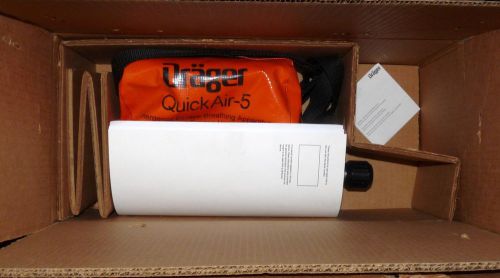 NEW DRAGER 4054953 QUICK AIR DOT-3AL EMERGENCY ESCAPE BREATHING APPARATUS EEBA