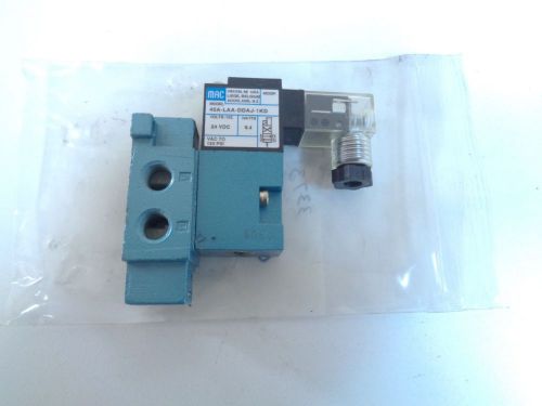 MAC 45A-LAA-DDAJ-1KD PNEUMATIC SOLENOID VALVE - NOS - FREE SHIPPING!!!