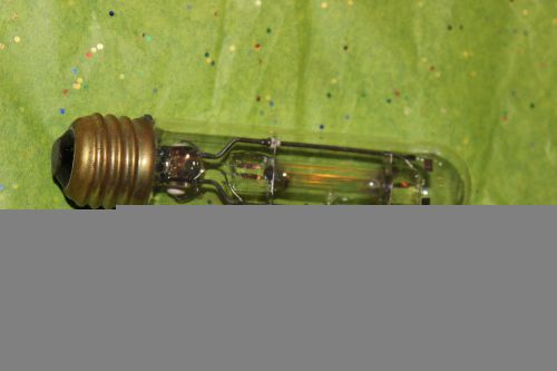 Vintage GE Spectral Mercury Lamp Bulb H100A4 Edison Admedium Screw, 29mm