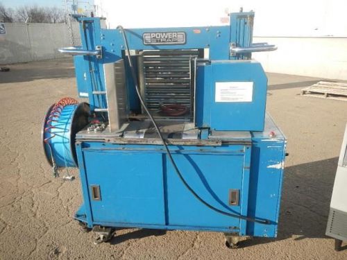 Power strap model 5 semi automatic strapping machine, heavy duty for sale