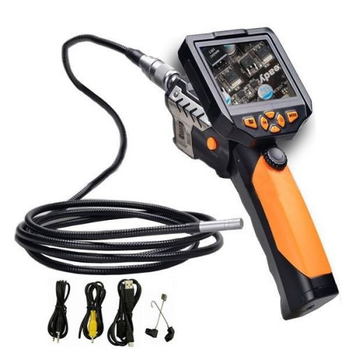 Longer 3m dia 8.2mm tube snake camera endoscope inspection borescope  dvr for sale