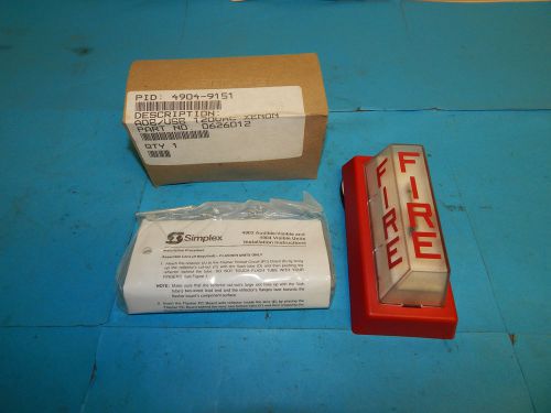 Simplex 4904-9151 120VAC Fire Flasher Unit 49049151