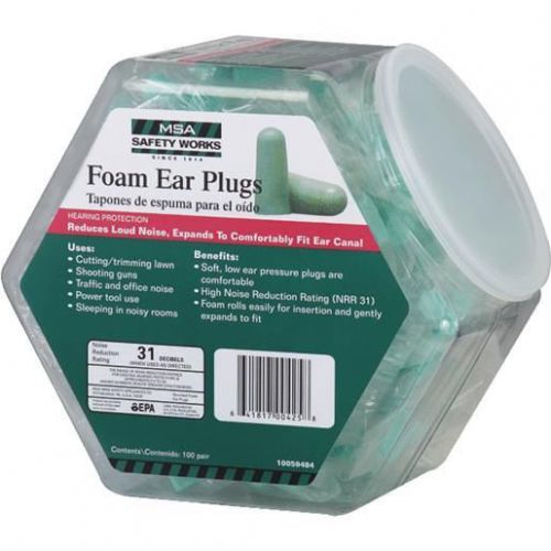 100PR FOAM EARPLUGS 10059484