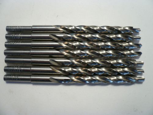 7 pcs 0.144&#034; x 0.228&#034;  x 4&#034; step drills new for sale