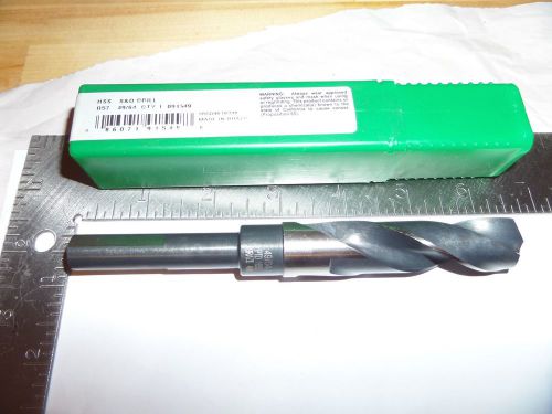 Ptd 49/64&#034; s&amp;d reduced shank drill bit r57 shank diameter 1/2 ((#d18)) for sale