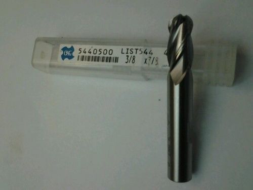 OSG Hss-Co ENDMILL  3/8 DIA  4 FLT  P/N 5440500