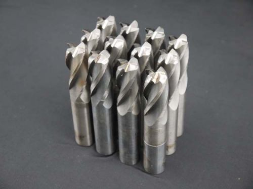 12x Solid Carbide 3/4&#034;x3/4&#034;x1-1/2&#034;x4&#034; 4 Flute Square Center Cutting End Mill