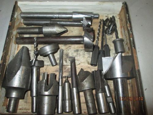 MACHINIST TOOLS LATHE MILL Lot of Misc. Mill Cutters End Mills Etc u