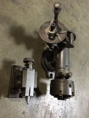 Van Norman # 45 Indexing Dividing Head Buck 6jaw for Bridgeport milling machine