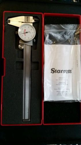 STARRETT 1202-6 DIAL CALIPER 0-6 INCH