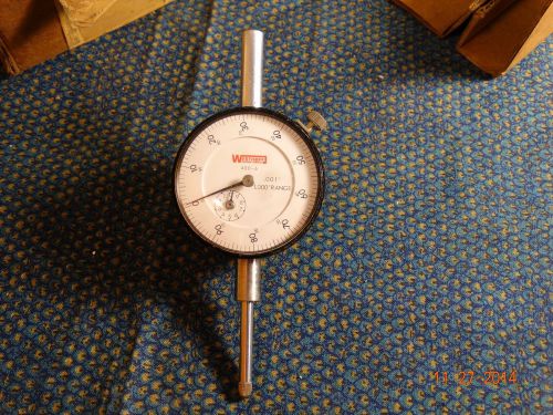 Westhoff dial indicator  400-6, .001 - 1.000&#034; range