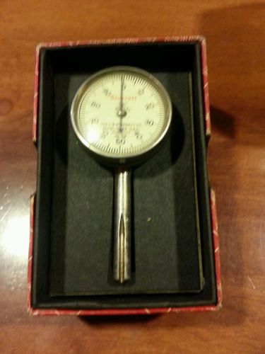 Vintage Starrett No. 196 Dial Indicator in box