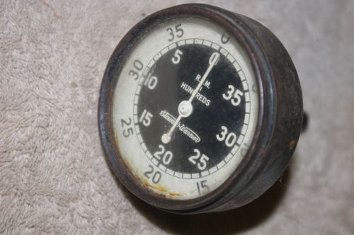 VINTAGE STEWART WARNER TACHOMETER HANDHELD 0-3500 RPM