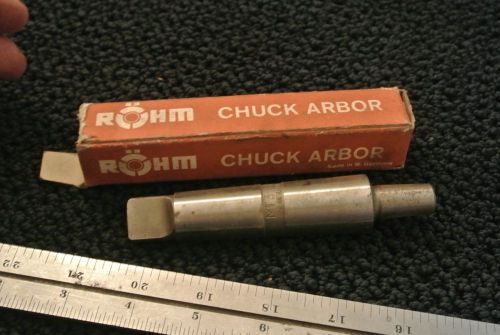 MT3 JC 2 ROHM  Drill Chuck Arbor