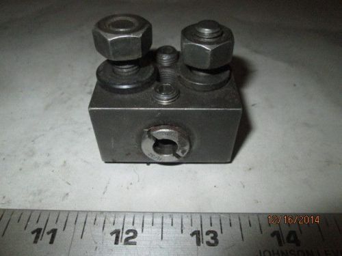 MACHINIST TOOLS LATHE NICE Hardinge C 18 Tool Holder with Bushing