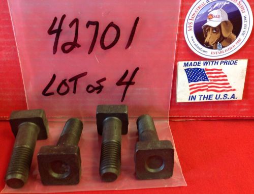 NOS Jergens 42701 Black Oxide T Bolts 3/4-10 x 3&#034;  Lot of 4 USA MADE