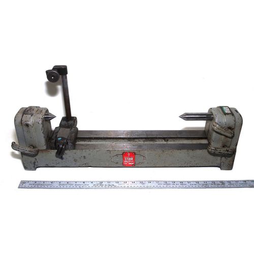 Bench center Stuhr BC-4, swing 16&#034;, center height 2 3/8&#034;, precision, 62 lbs