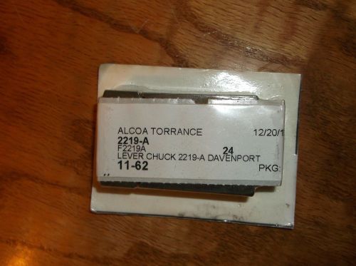 Alcoa Torrance Davenport Lever Chuck 2219-A Pkg of 4 FREE SHIPPING