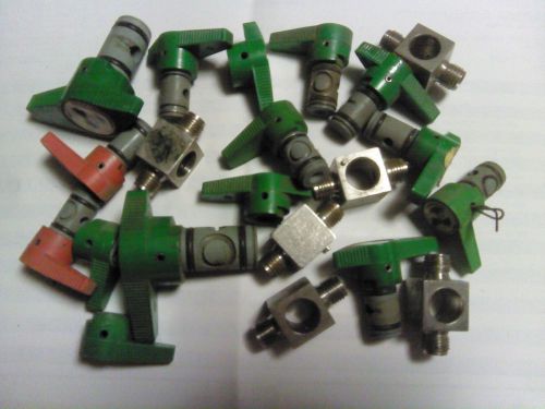 Lot of 22 Nupro SS-4P4T Valve parts plus 2 Double S-8P6T parts