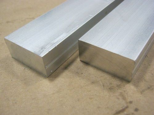 (2) 3/8&#034; x 5&#034; aluminum 6061 flat bar stock 8&#034; length (2 pieces) for sale