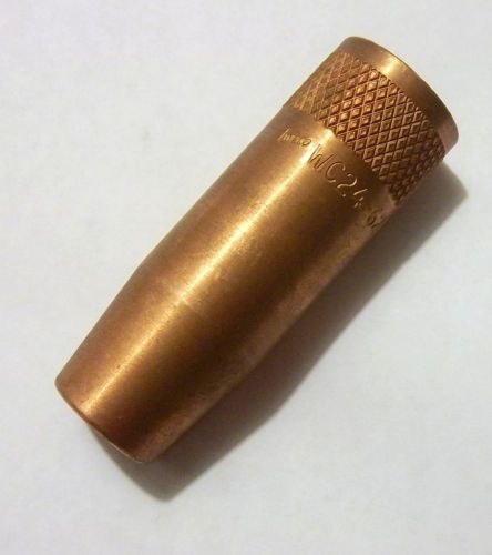 Tweco 5/8&#034; BORE COPPER MIG WELDING GUN NOZZLE TIP WC24-62 400 Amp Supra