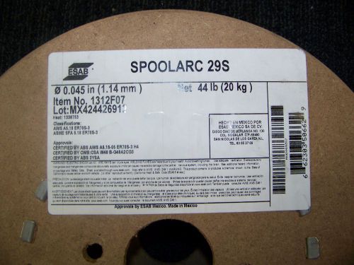 ESAB Spoolarc 29S .045 Item #1312F07 1 Reel 44 Lbs.