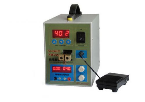 Update 787A Precise Microcomputer pulse Spot welding machine Welder/charger 220V