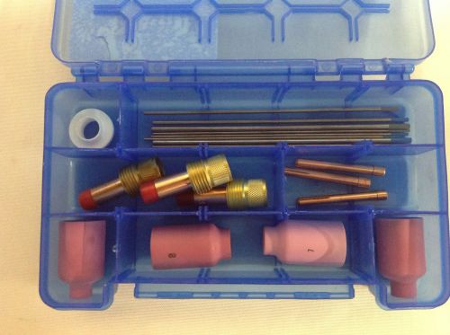 Tig kit - wp17/18/26 tig gas lens consumable kit for sale